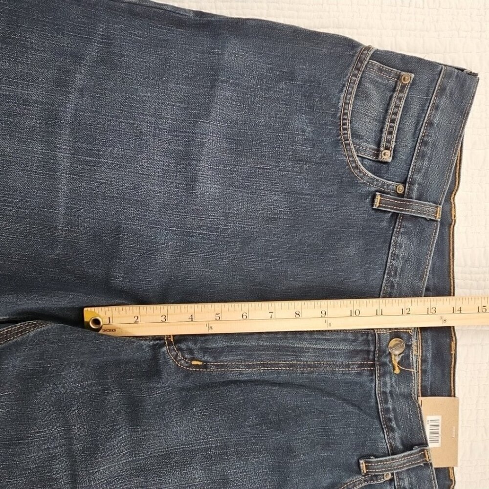 Carhartt Holter Jeans Men's 42x32 Relaxed Straight Leg Blue Stretch NWT BD1483-M - Picture 10 of 16